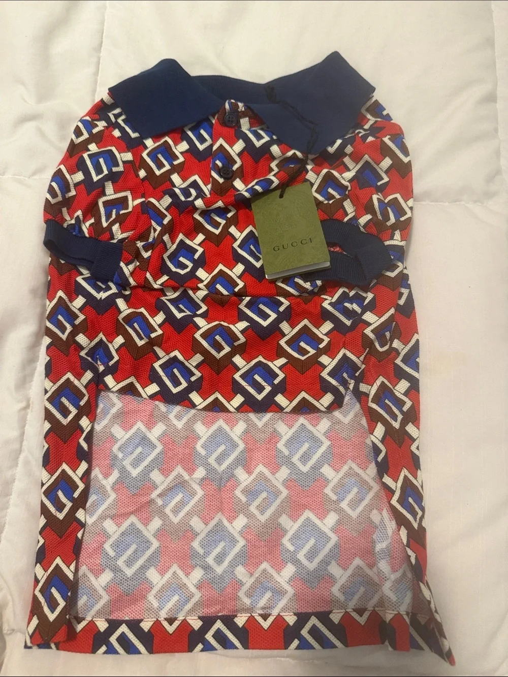 Gucci red blue